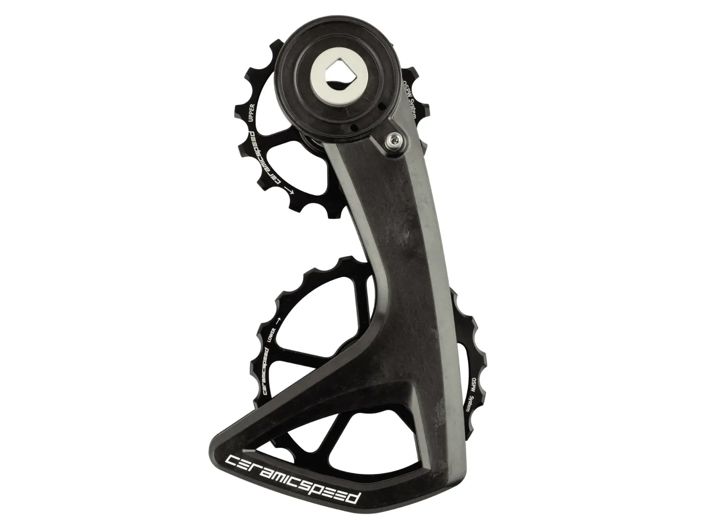 Cage de dérailleur 12 vitesses CeramicSpeed OSPW RS 5 rayons SRAM Red/Force AXS