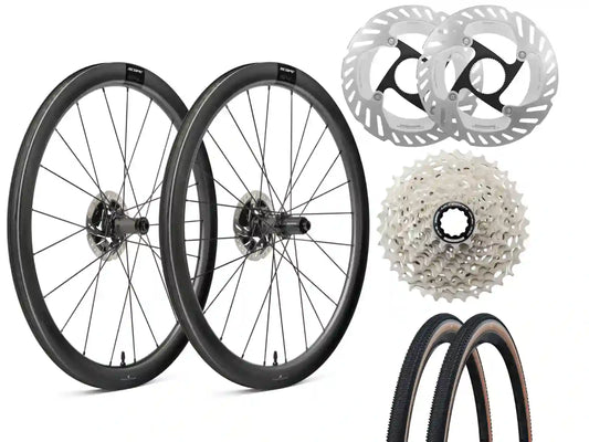 Scope S4.A Disc Carbon Gravel Wheelset (fully assembled)