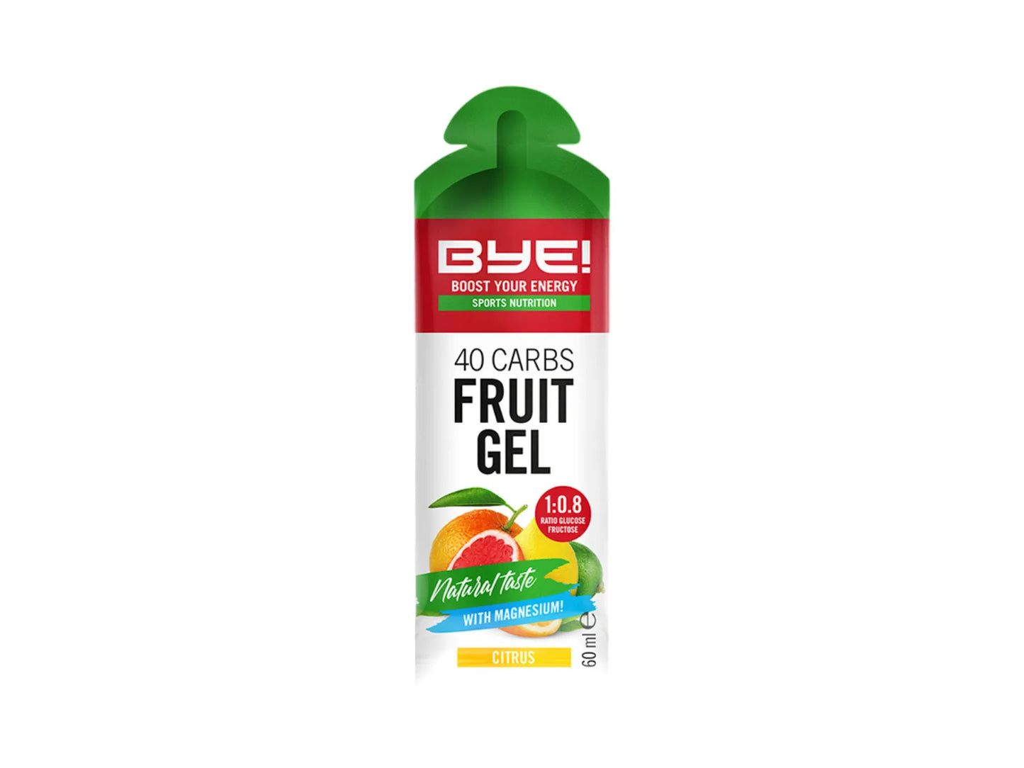 Bye 40 Carbs Fruit Gels 60ml