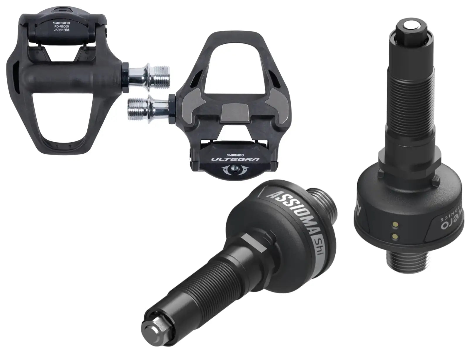 Favero Assioma Duo Shi Powermeter Ultegra R8000 Pedalen (Gemonteerd)