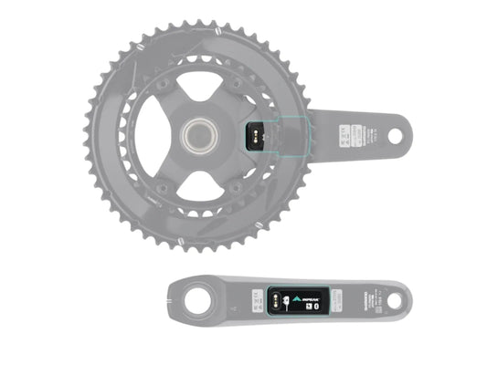 Inpeak Powercrank-E Dubbelzijdig Vermogensmeter Installatie