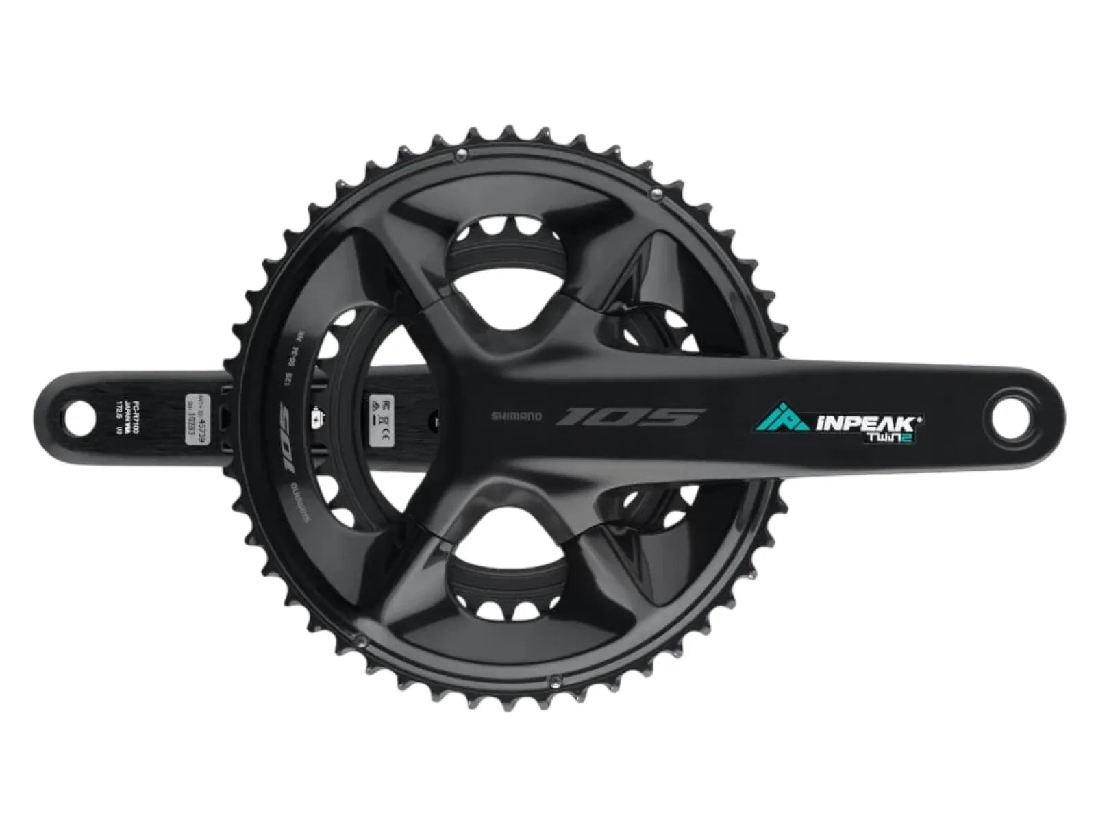 Inpeak Powercrank-E Shimano 105 R7100 12-Speed Vermogensmeter