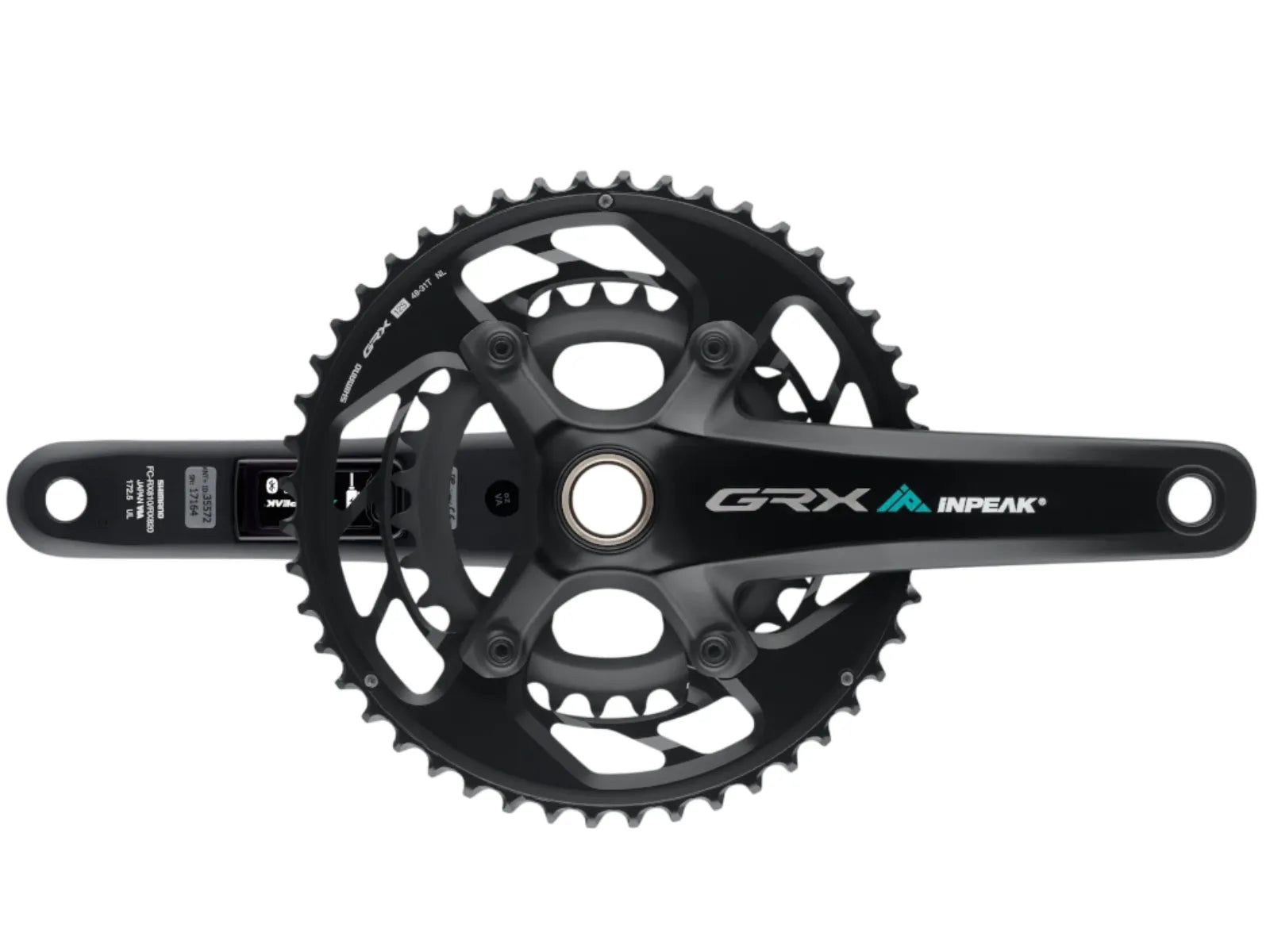 Inpeak Powercrank-E Shimano GRX RX820 12-Dubbel Speed Vermogensmeter