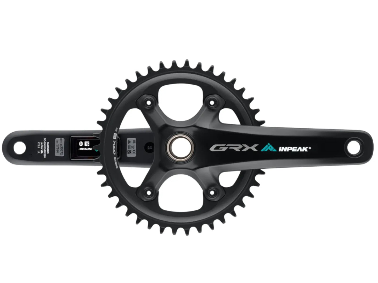 Inpeak Powercrank-E Shimano GRX RX820 12-Single Speed Vermogensmeter