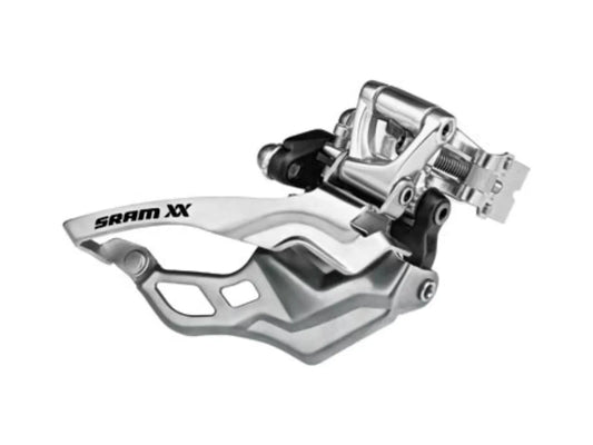 SRAM XX High Clamp Bottom Pull Voorderailleur (OUTLET)