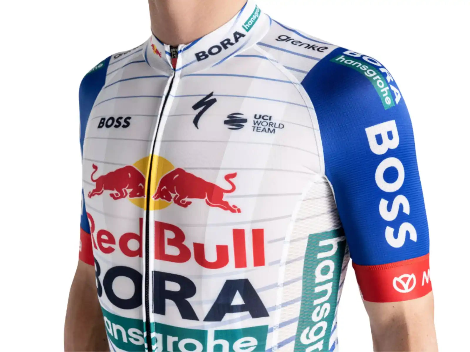 Specialized Red Bull - BORA - Hansgrohe 2026 Replica Fietsshirt Korte Mouw