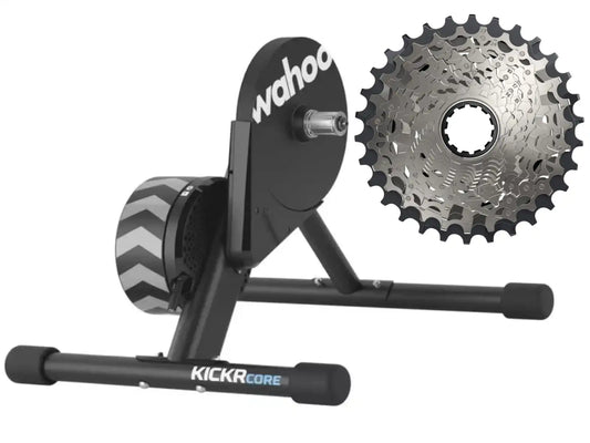 Wahoo KICKR Core Smart Fietstrainer met Cassette (Gemonteerd)