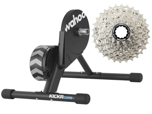 Wahoo KICKR Core Smart Fietstrainer met Cassette (Gemonteerd)